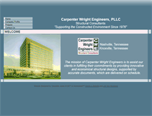 Tablet Screenshot of carpenterwright.com